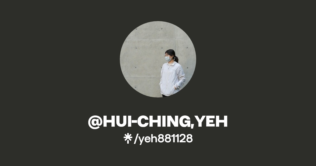 HUICHING,YEH Instagram Linktree