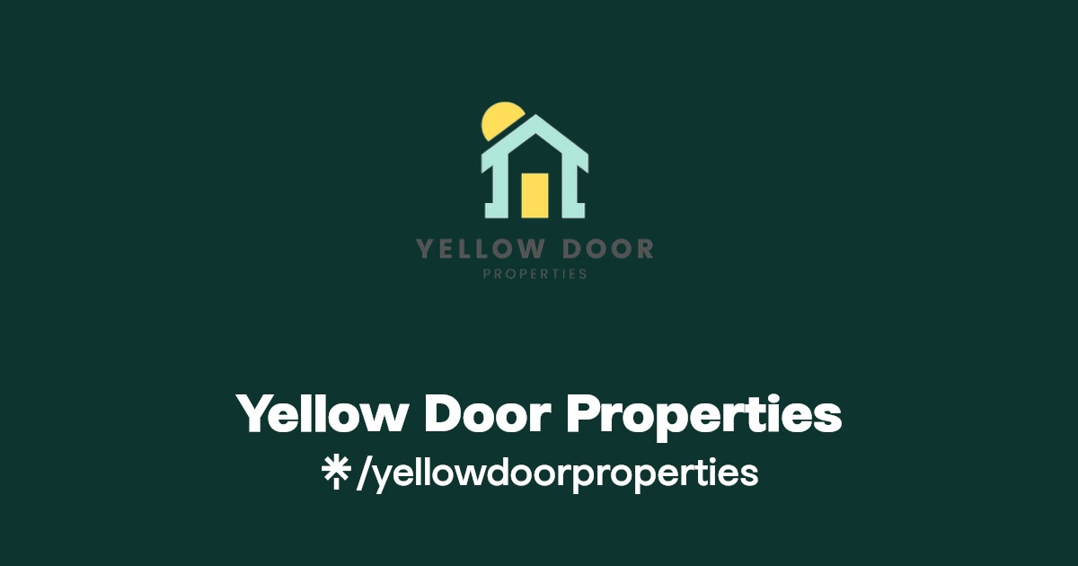 Yellow Door Properties Instagram, Facebook Linktree
