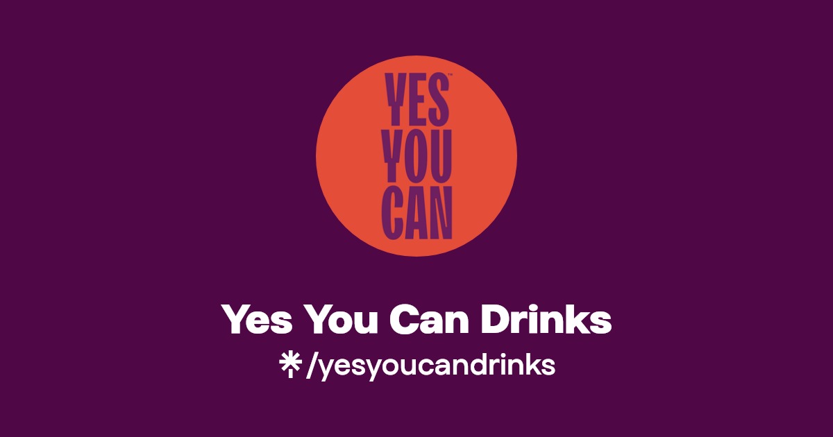 Yes You Can Drinks Linktree