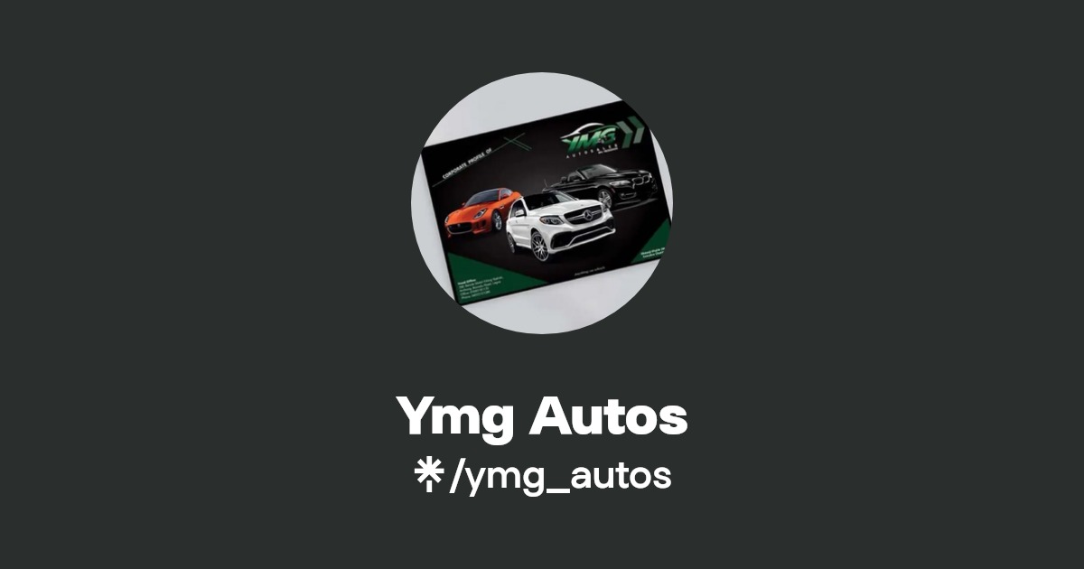 Ymg Autos Instagram Linktree
