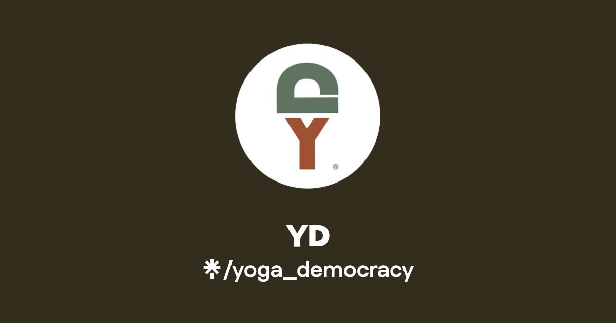 The Latest From Yoga Democracy Linktree