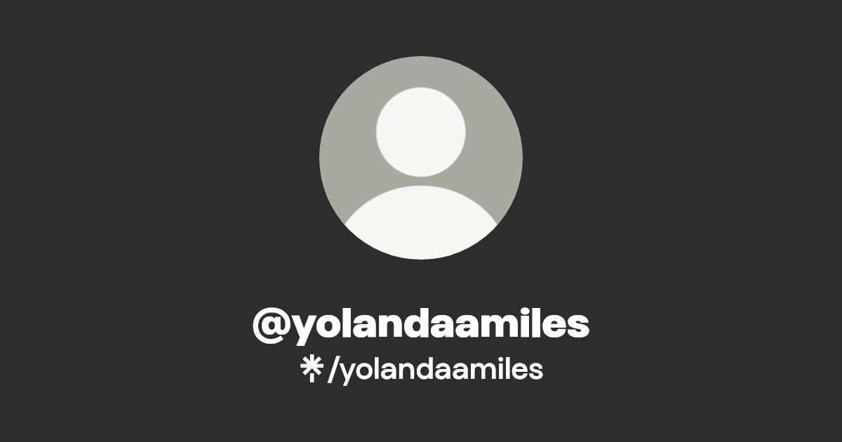 yolandaamiles - Find @yolandaamiles Onlyfans - Linktree