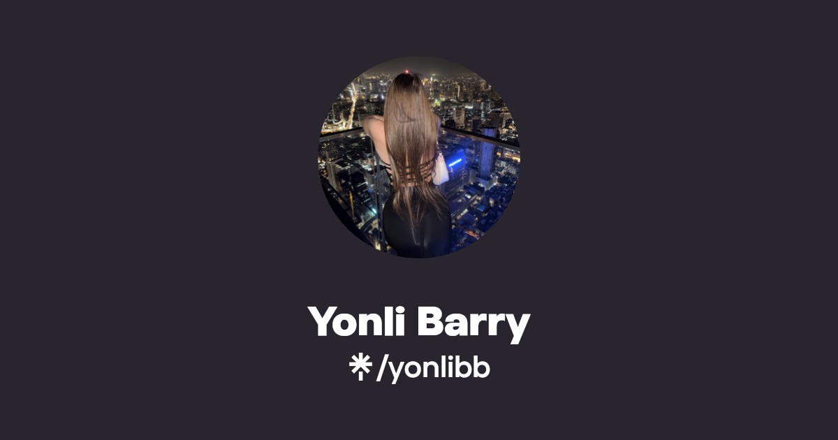 Yonli Barry - Find Yonli Barry Onlyfans - Linktree