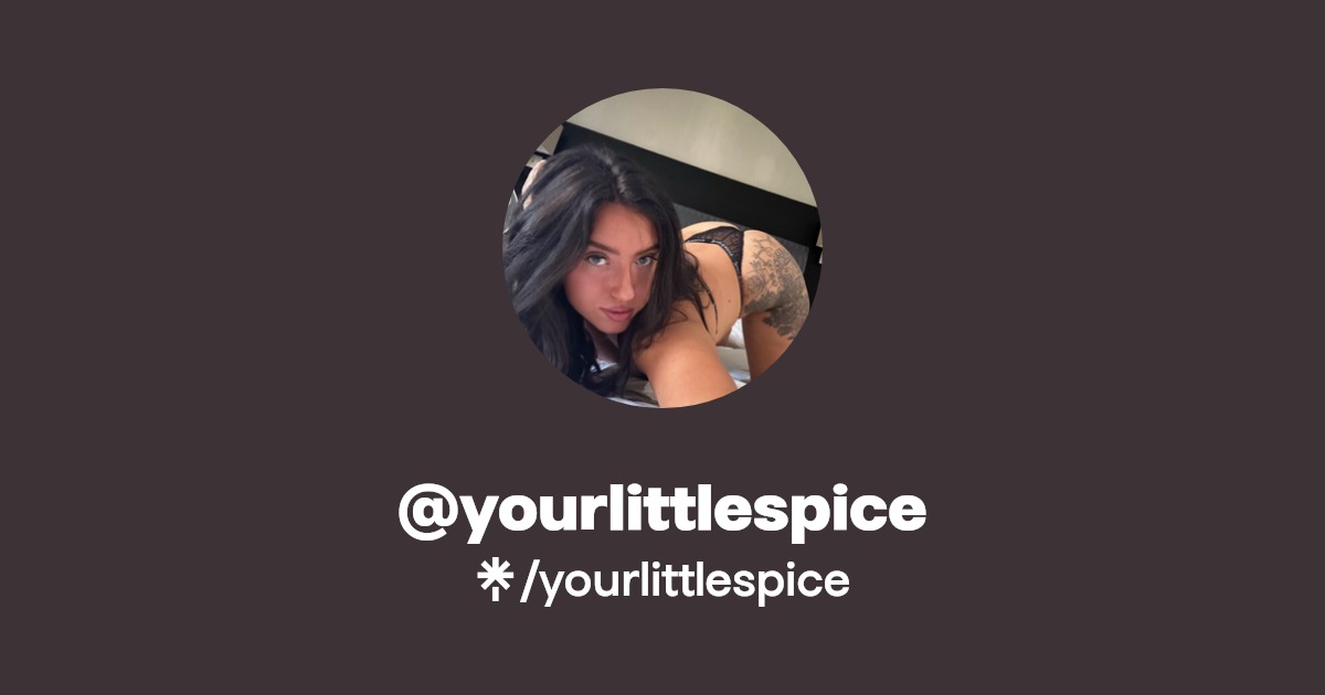 yourlittlespice - Find @yourlittlespice Onlyfans - Linktree