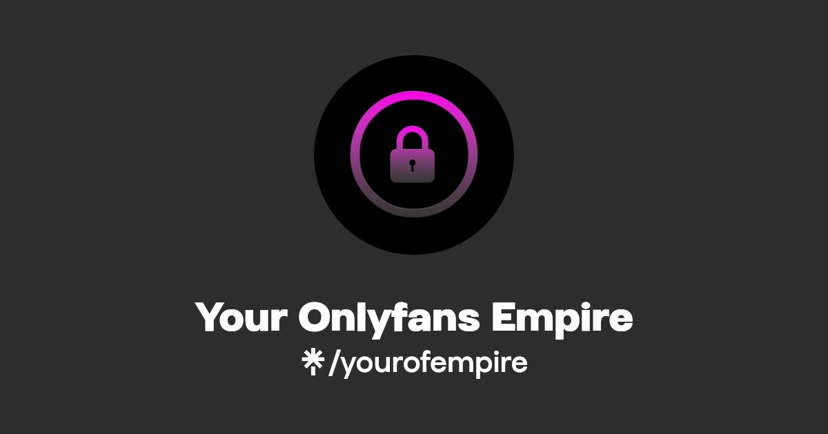 Your Onlyfans Empire Instagram Linktree