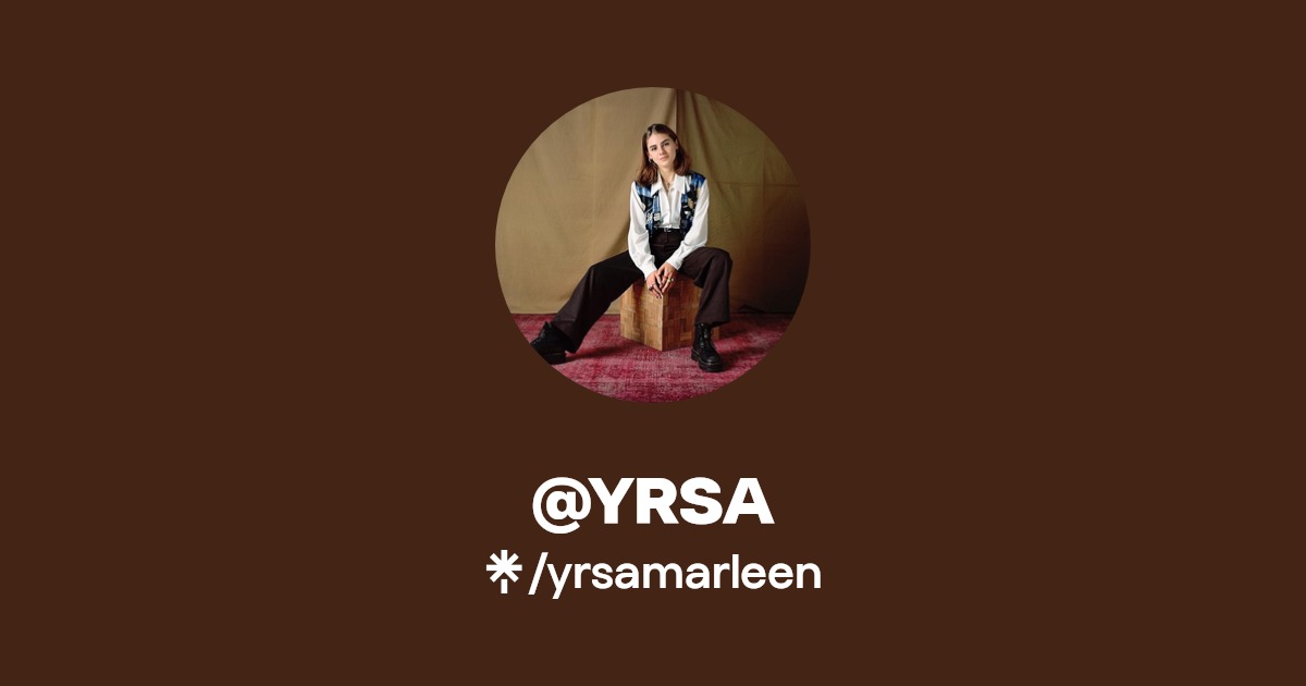 YRSA Instagram, Facebook, TikTok Linktree