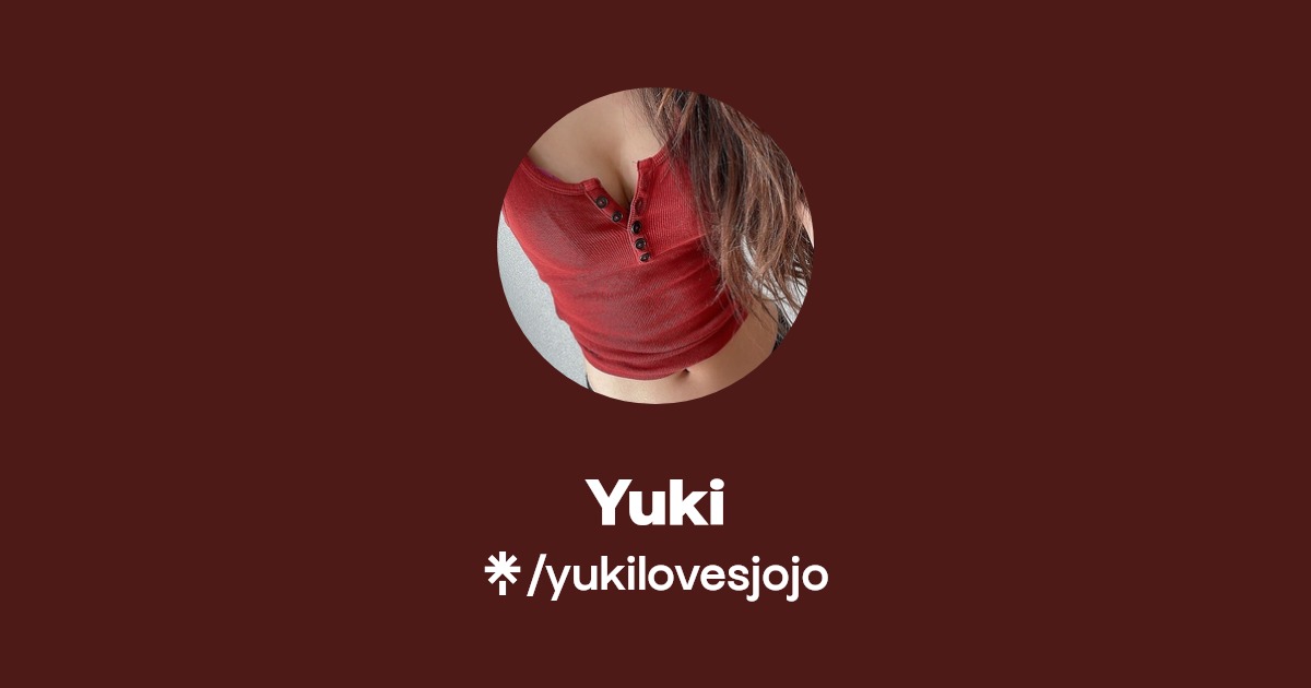 Yuki - Find Yuki Onlyfans - Linktree