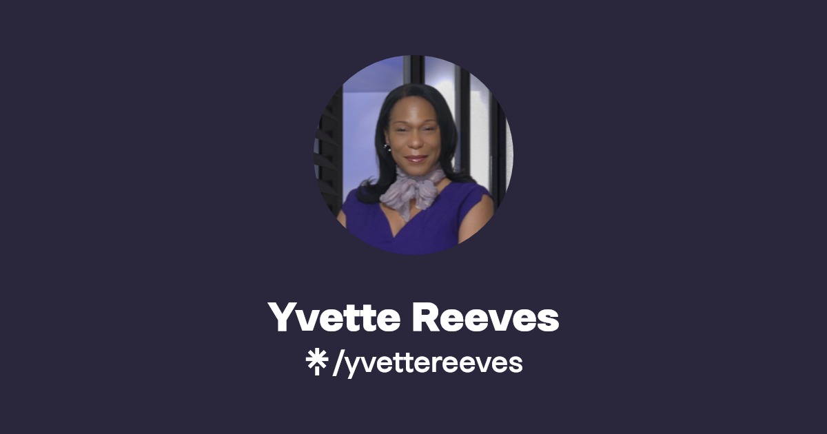 Yvette Reeves Instagram, Facebook Linktree