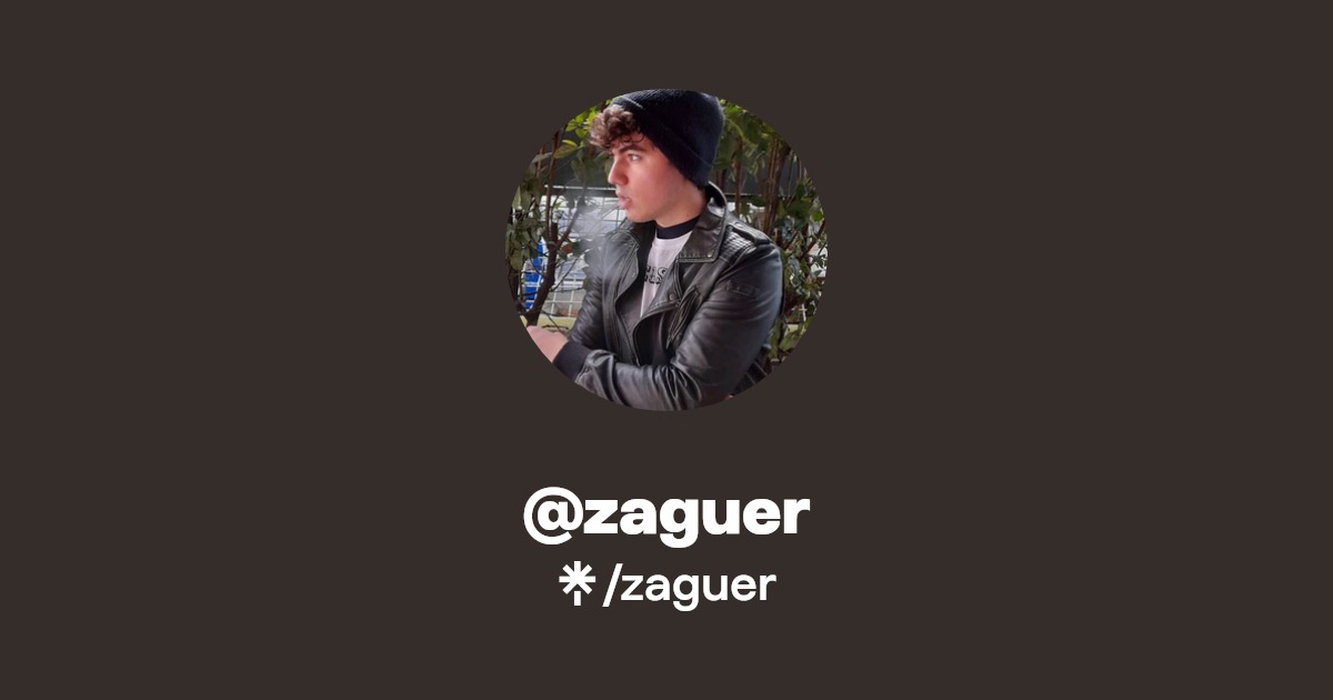 zaguer Instagram, TikTok Linktree