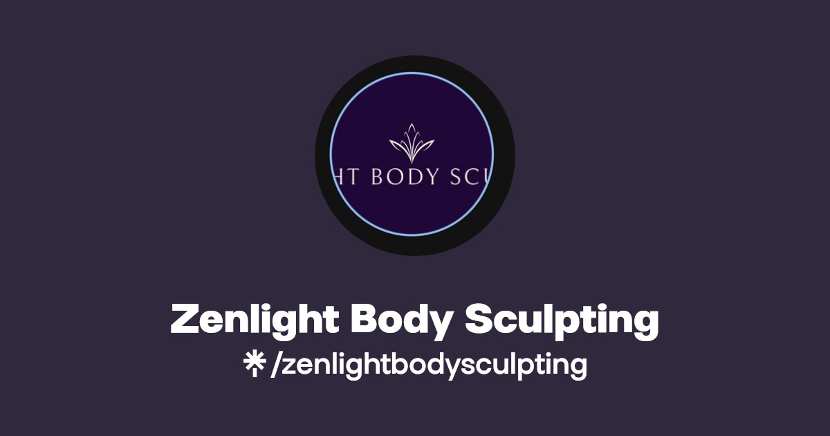 Zenlight Body Sculpting Instagram Linktree