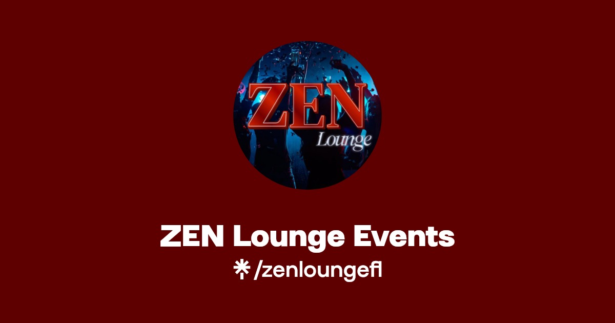 ZEN Lounge Events Linktree
