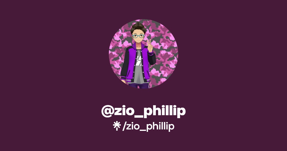 zio_phillip Twitter, TikTok, Twitch Linktree