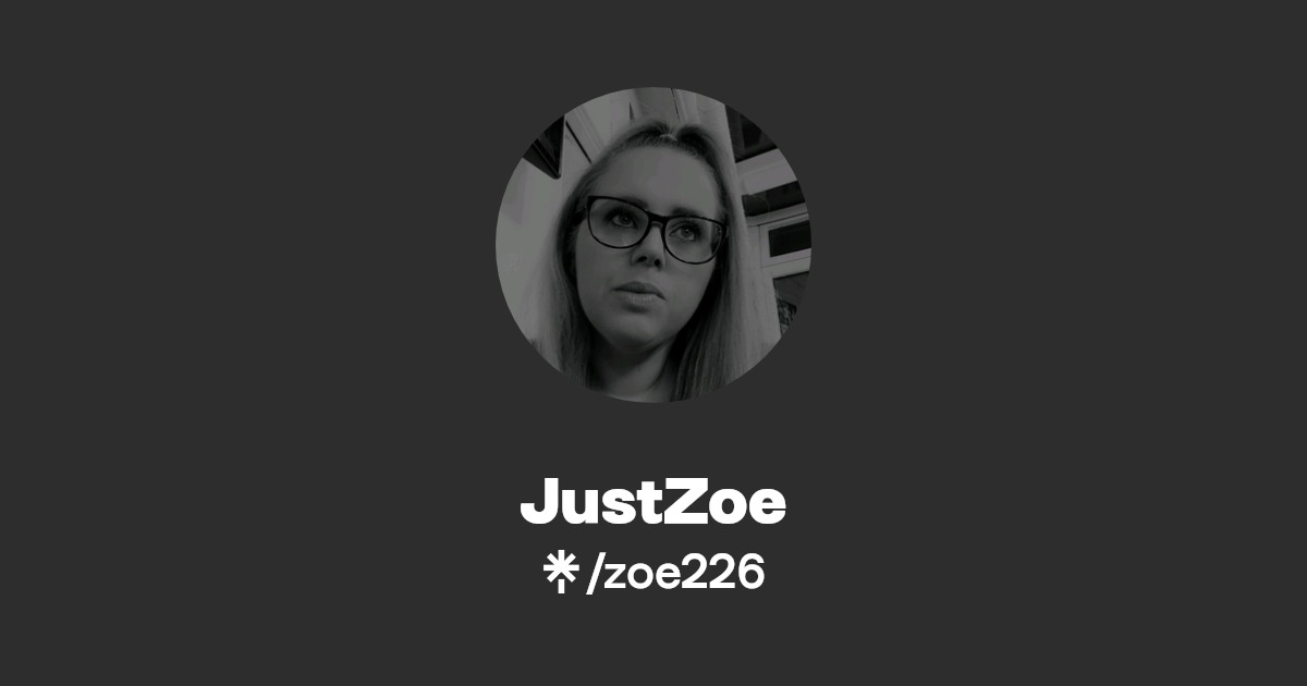 JustZoe | TikTok | Linktree