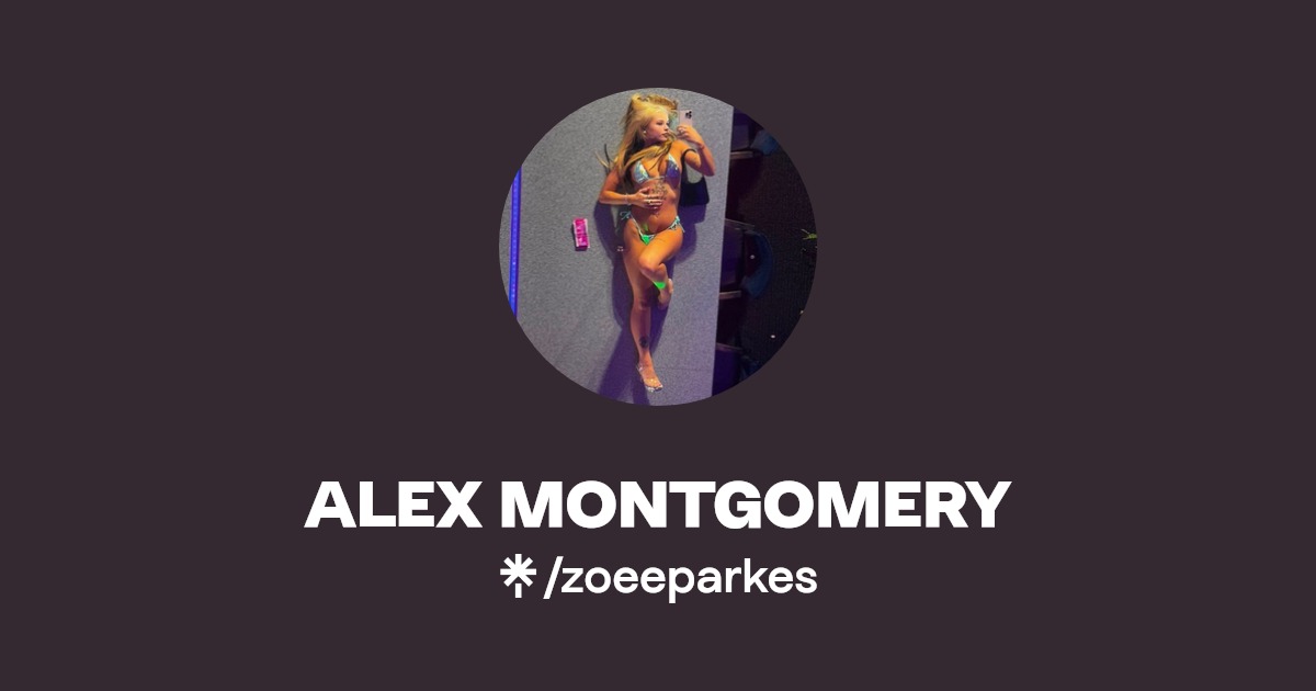 ALEX MONTGOMERY - Find ALEX MONTGOMERY Onlyfans - Linktree
