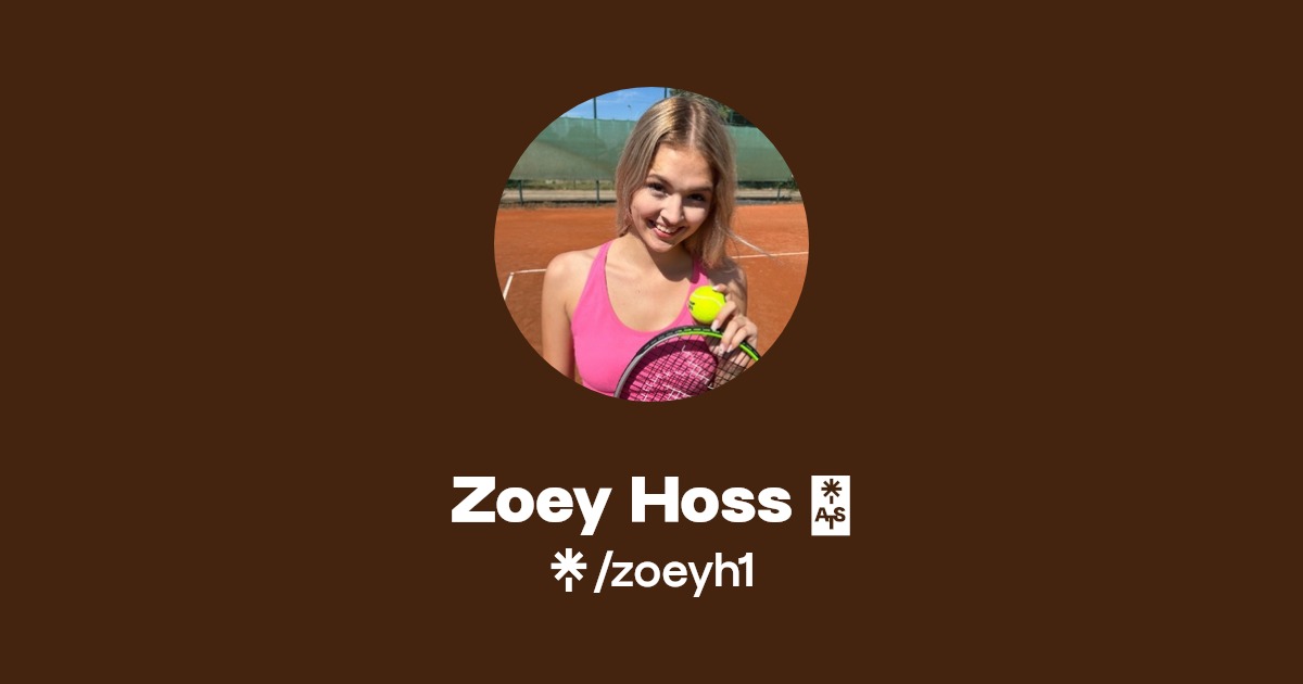 Zoey Hoss 🍩 | Linktree
