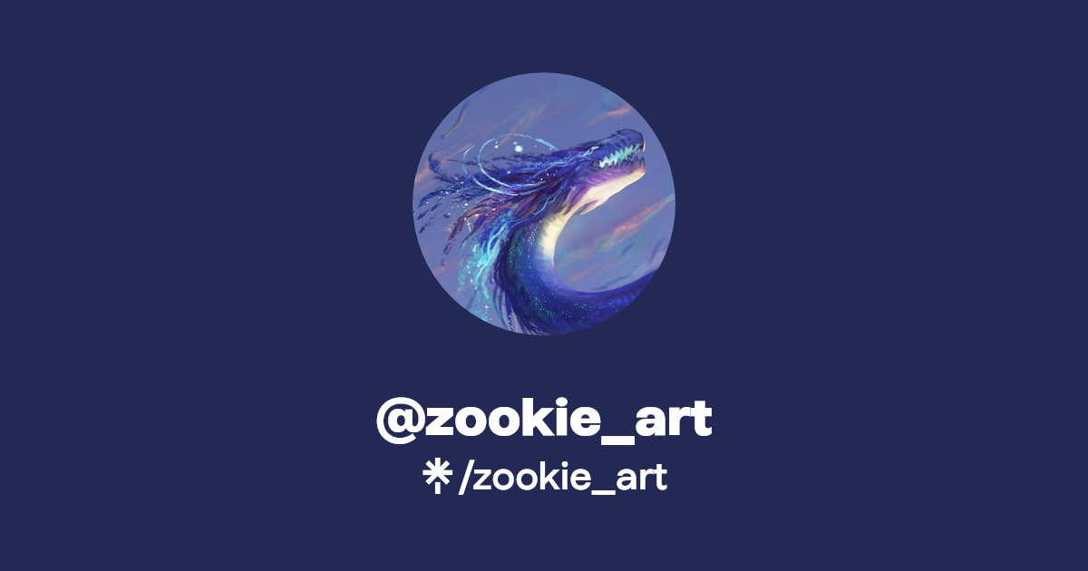 zookie_art Twitter, Instagram Linktree