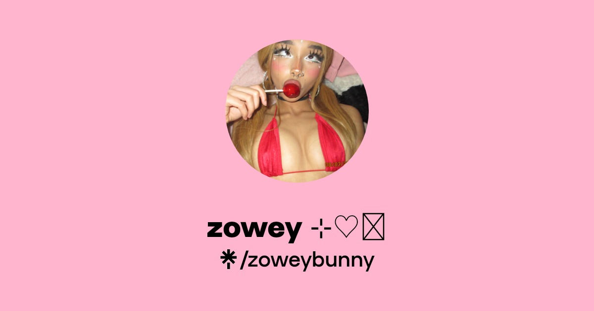 zowey ⊹♡🎀 - Find zowey ⊹♡🎀 Onlyfans - Linktree