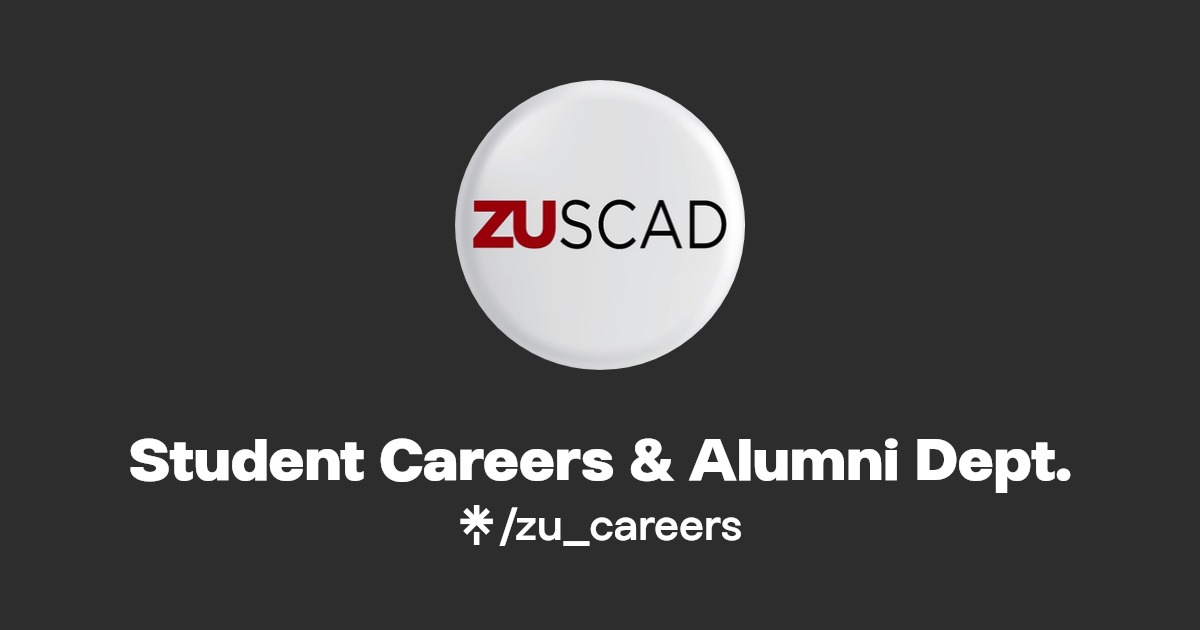 Student Careers & Alumni Dept. Linktree