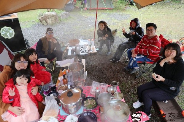 【親子遊】第七十露~2/3-2/4南投~寒風中的尾牙群組見面趴(哈里露營地)