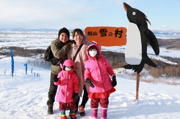【親子遊】北海道~雪の村玩香蕉船+旭川動物園號