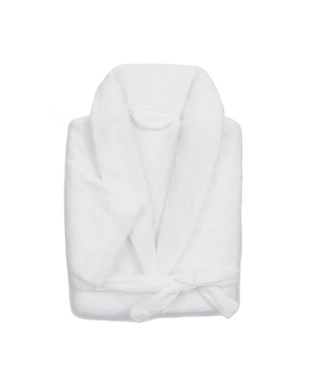 Shawl Collar Coral Fleece Bathrobe Linon Hospitality Supplier