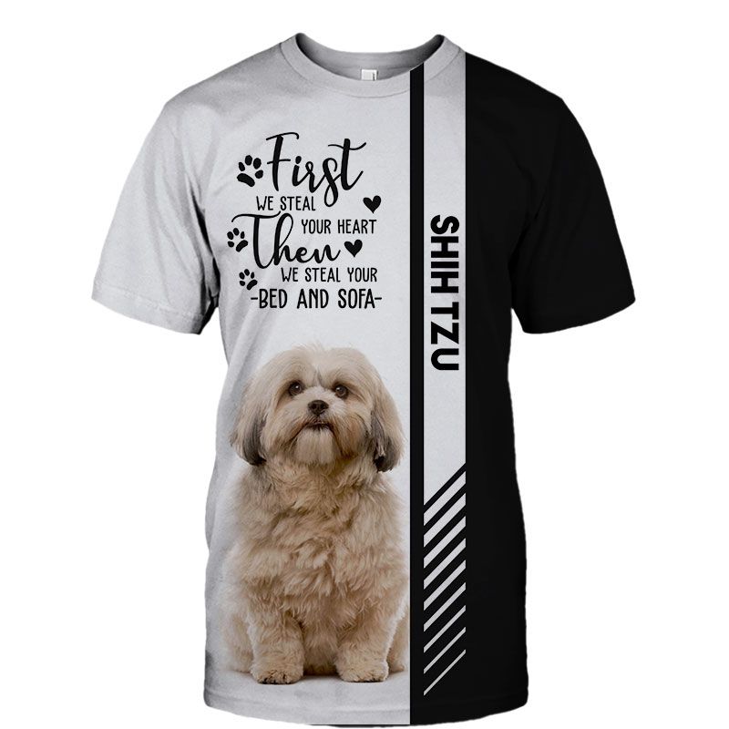 Shih Tzu Men and Women shirt, hoodie, clothing Shirts Plus size 6XL