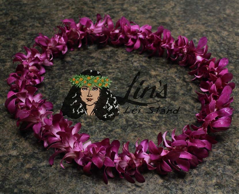 Fresh Flower Leis from Hilo, Hawaii Lin's Lei Stand