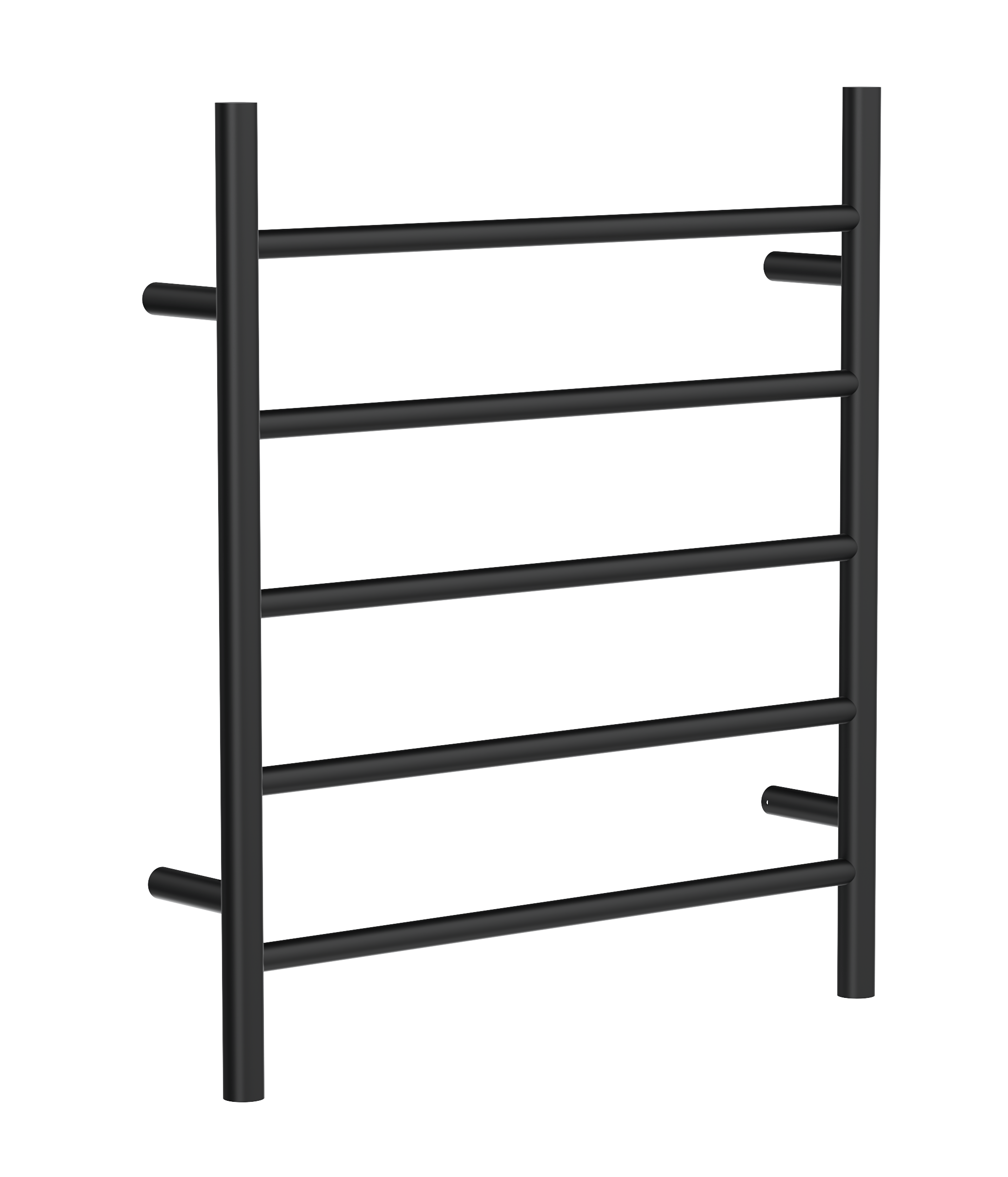 Avid 5 Bar Heated Towel Rail Matte Black LINSOL