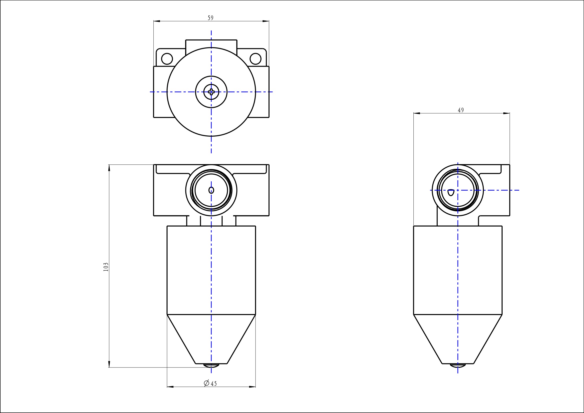Multifit Universal Wall Mixer Body LINSOL