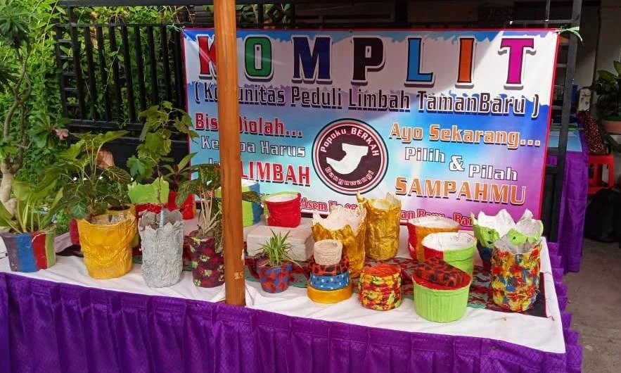 Kreatif! Limbah Popok Disulap Jadi Beragam Kerajinan Tangan Menarik