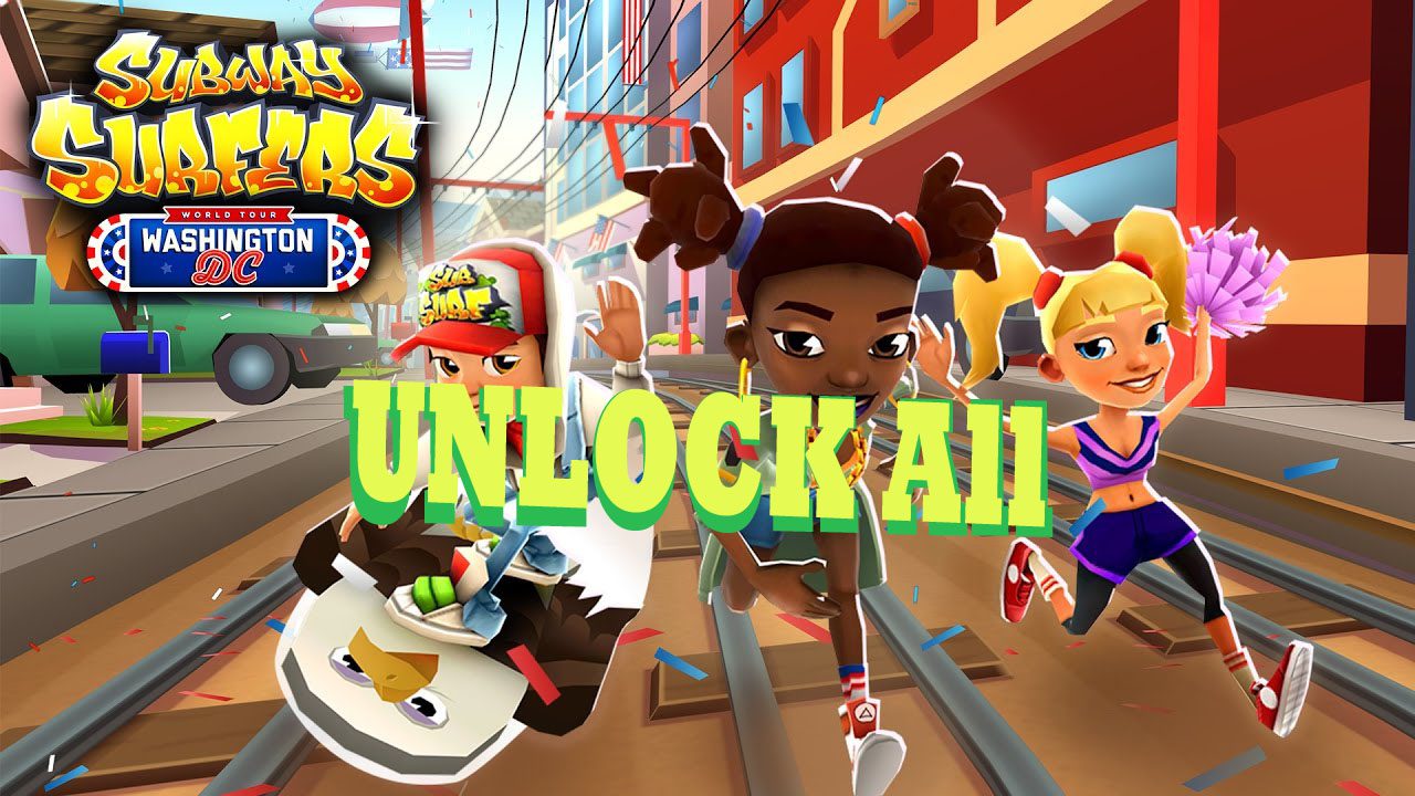 Cara Cheat Subway Surfers Unlock All Character & Coins