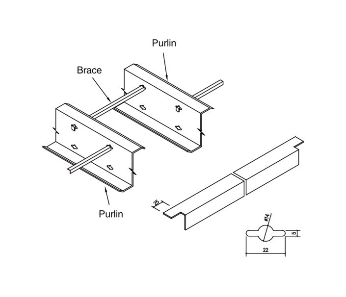 Structural Purlin system2 - Lintel Structure