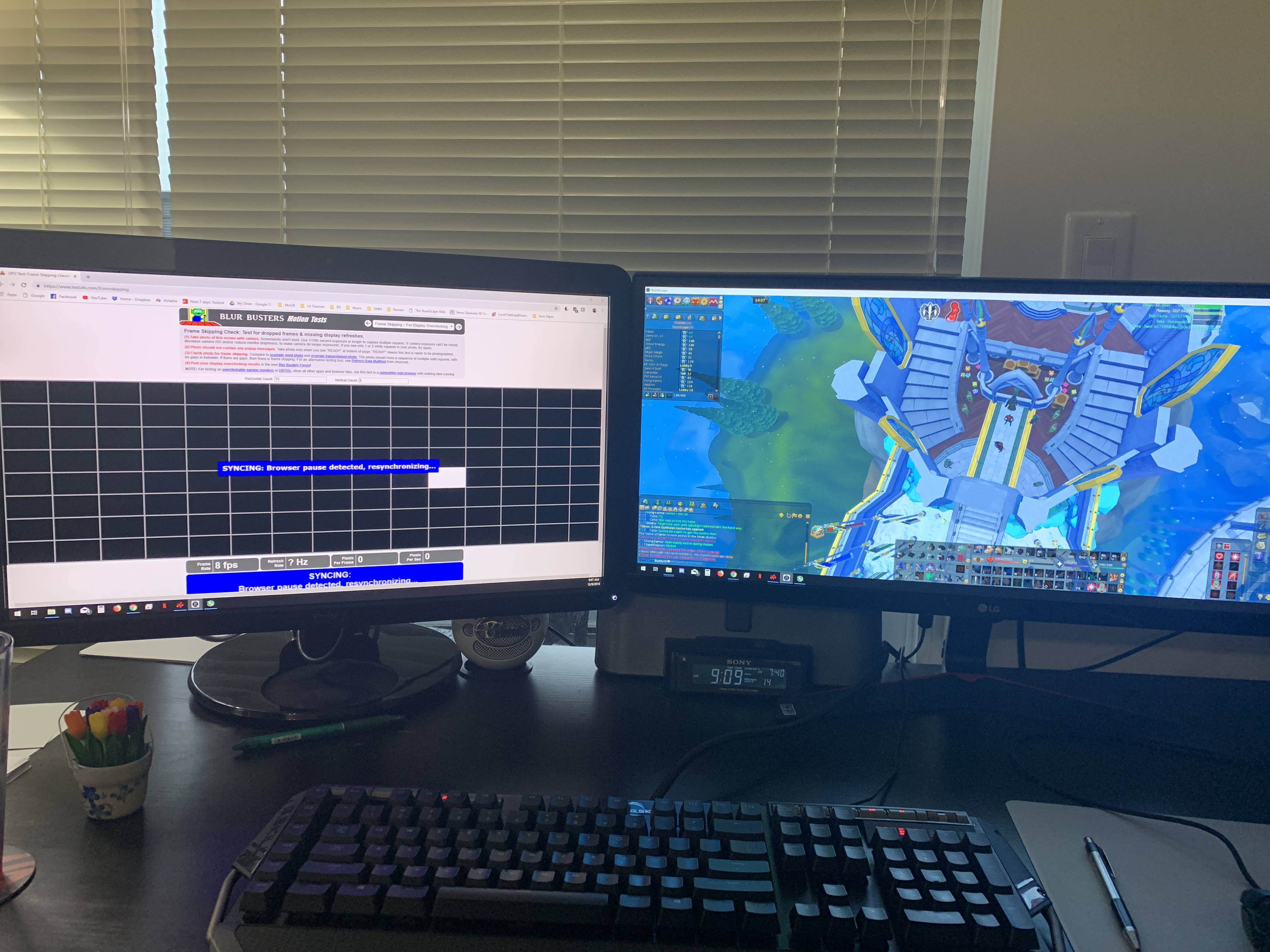 Frame rates dropping on second screen when gaming Displays Linus Frame rates dropping on second screen when gaming Displays Linus