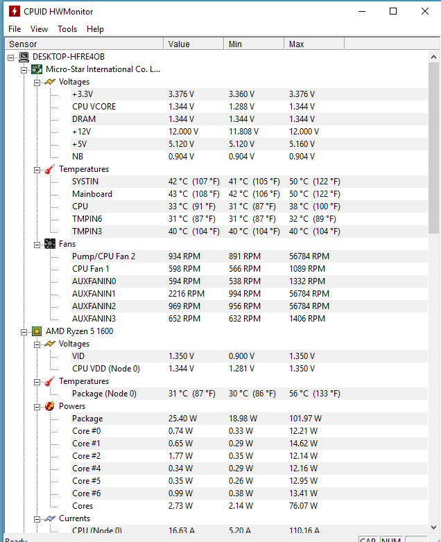 Ryzen 1600 problem CPUs, Motherboards, and Memory