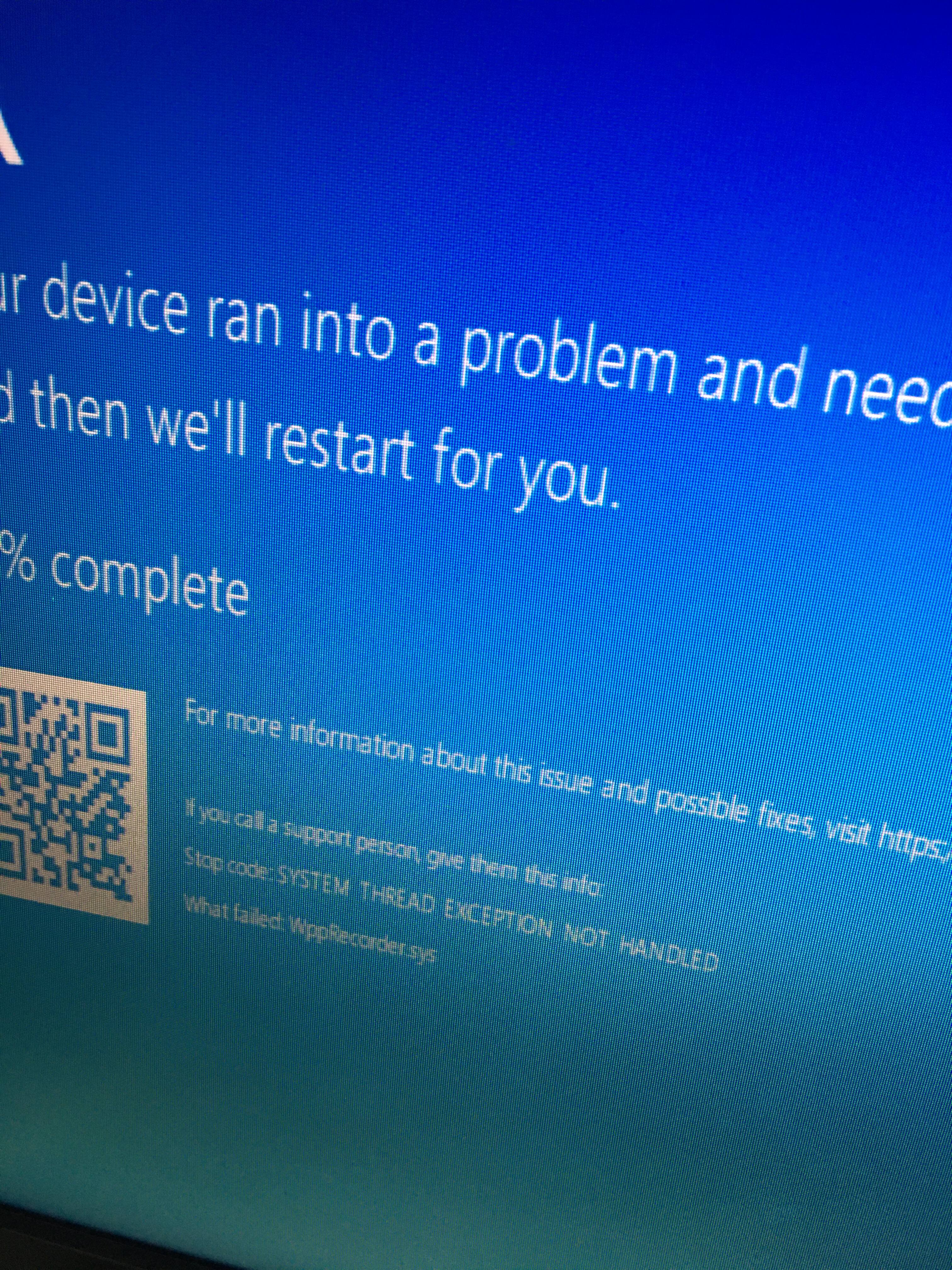 System Thread Exception Not Handled BSOD WINDOWS 10 Windows Linus