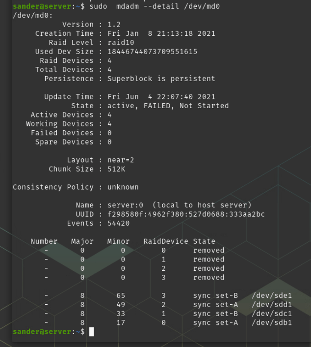 RAID 10 Array not mounting / working (Linux) Troubleshooting Linus
