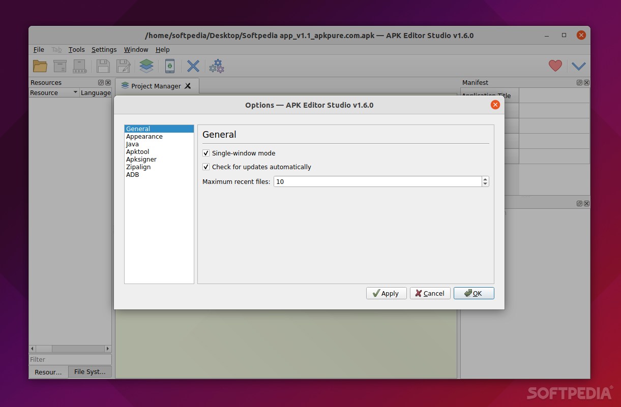 Download APK Editor Studio Linux 1.6.0