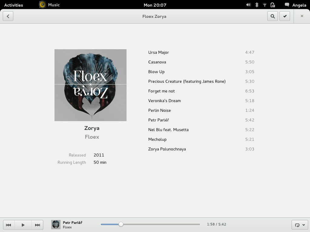 GNOME Music (Linux) Download, Review, Screenshots