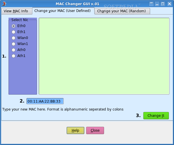 Download MAC Changer GUI Linux 0.03