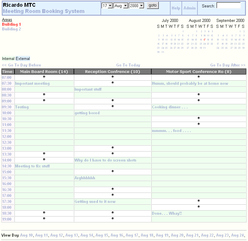Meeting Room Booking System (Linux) Download
