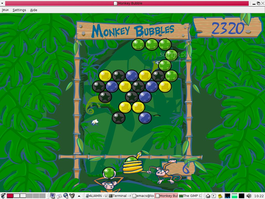 Monkey Bubble (Linux) Download