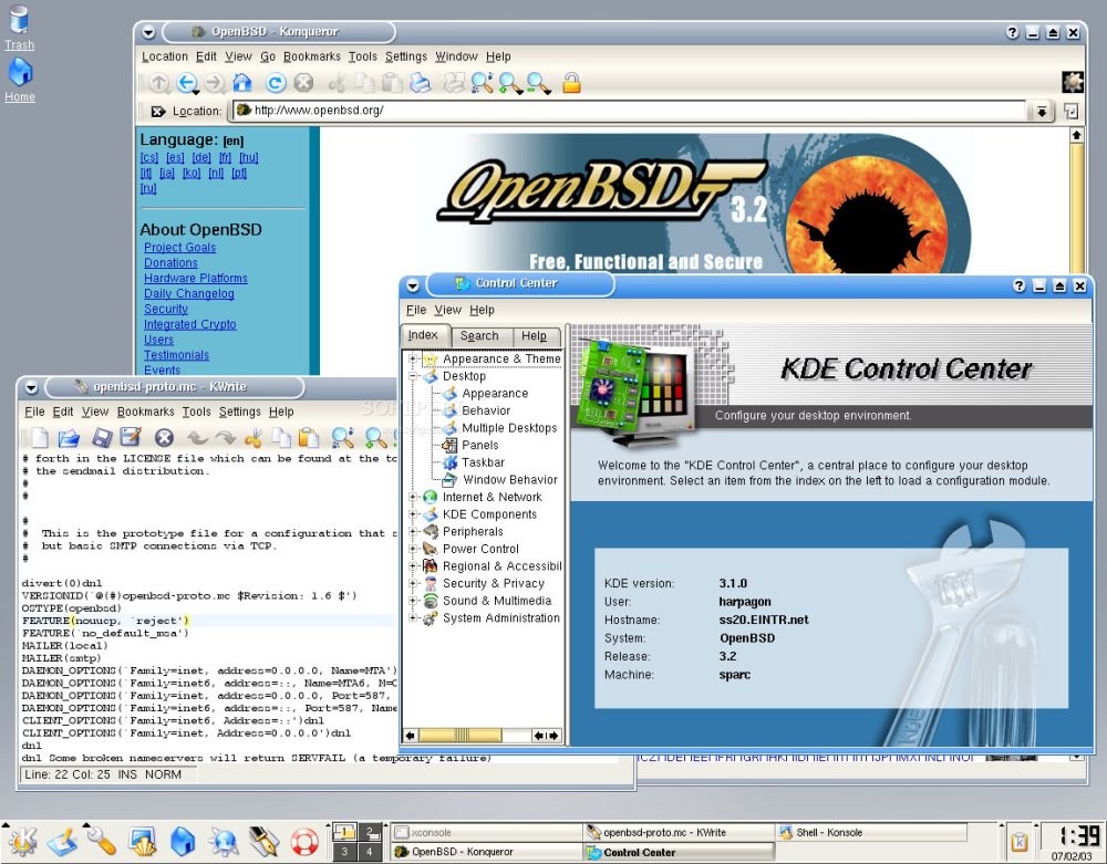 OpenBSD (Linux) Download & Review