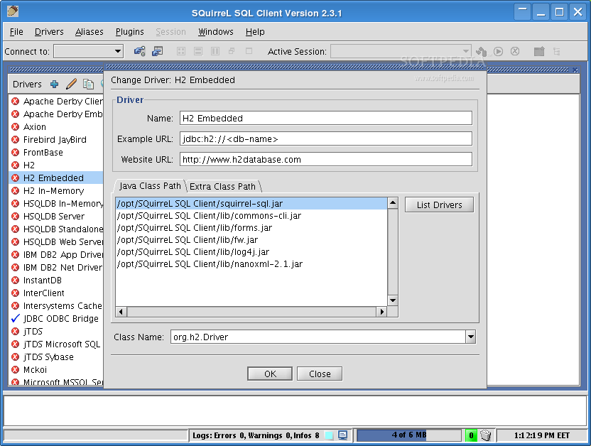 SQuirreL SQL Client (Linux) Download