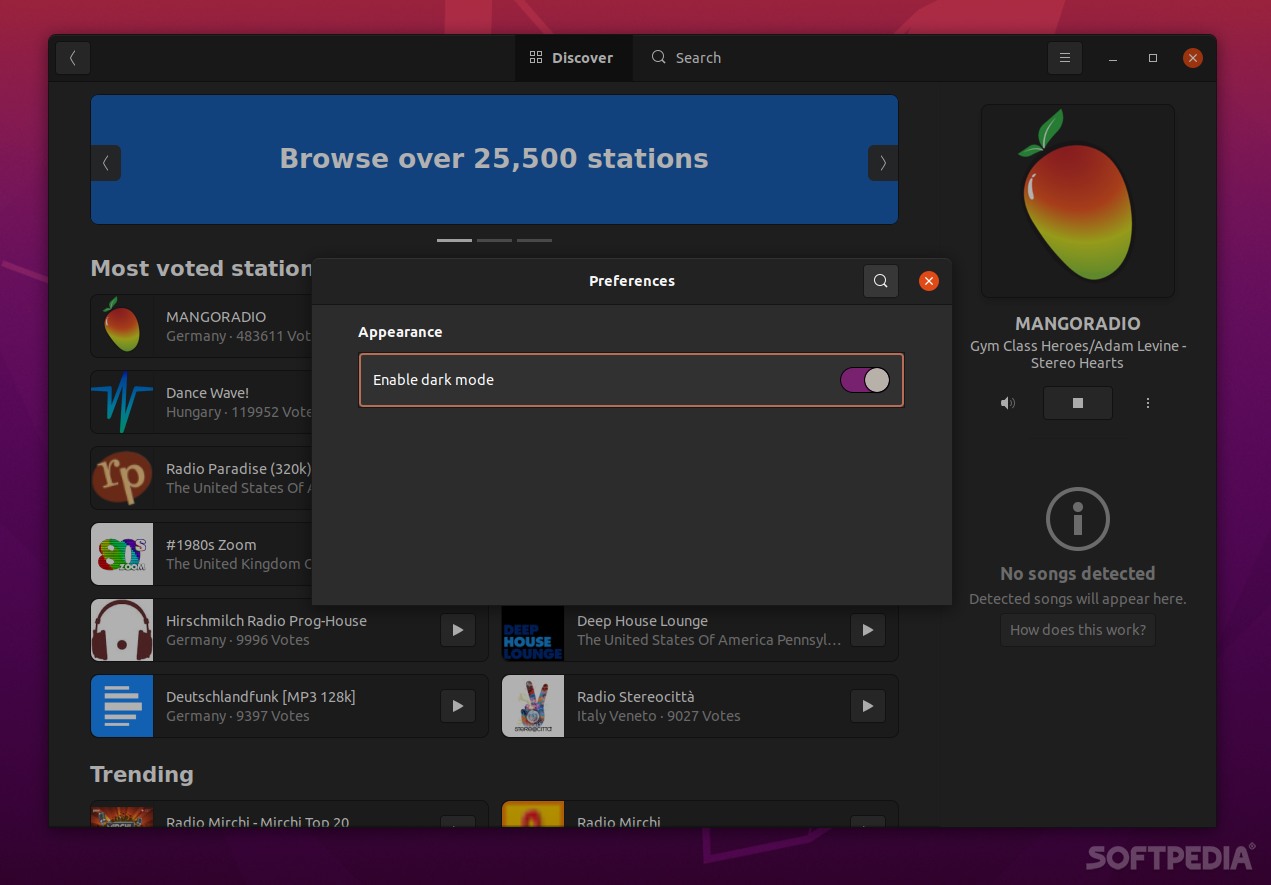 Shortwave (Linux) Download, Review, Screenshots