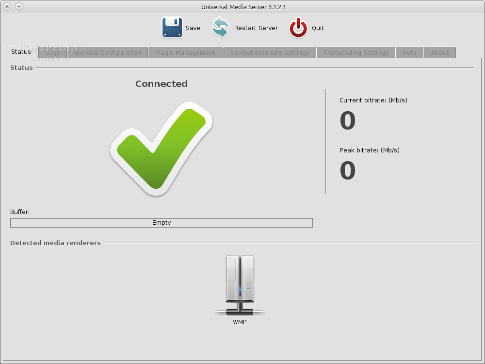 Universal Media Server (Linux) - Download, Review, Screenshots