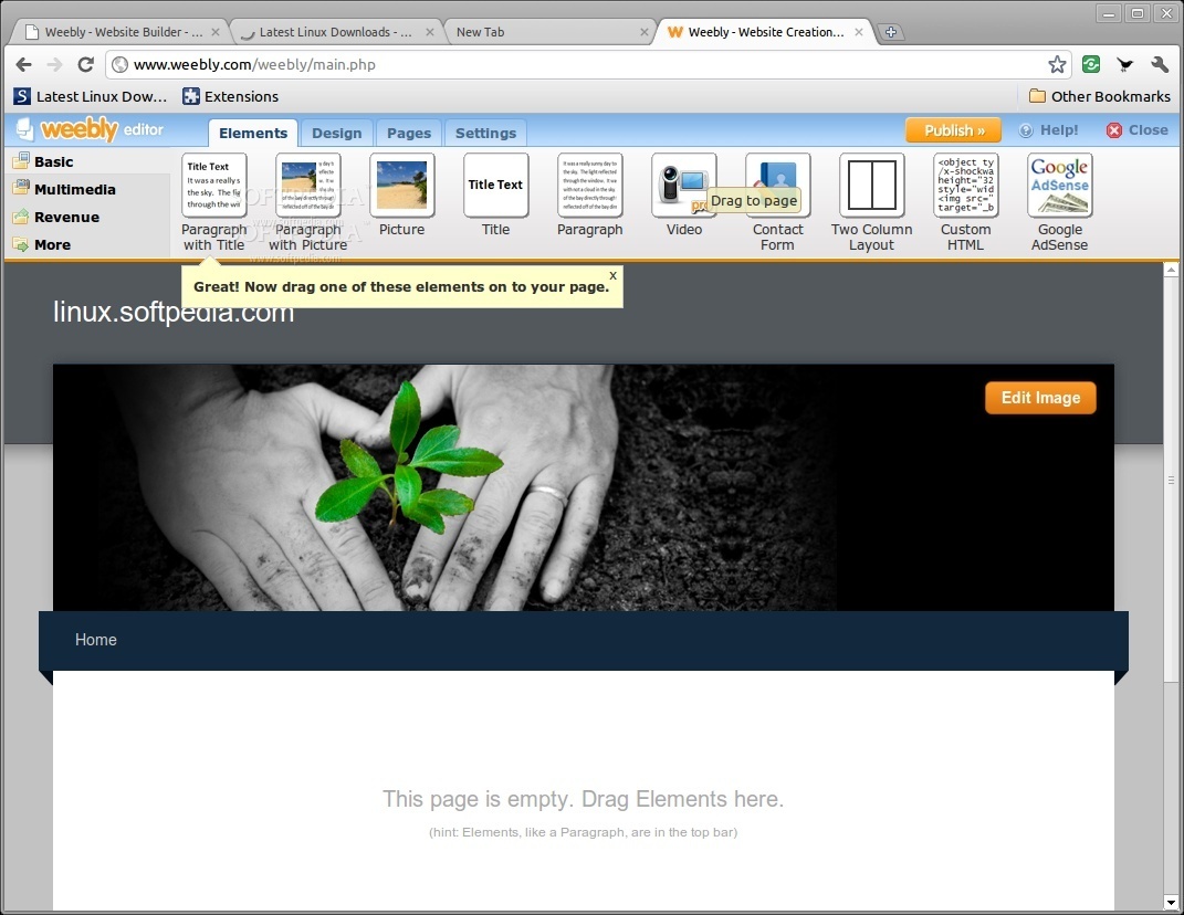 Free website builder Create a website for free with Boxmode