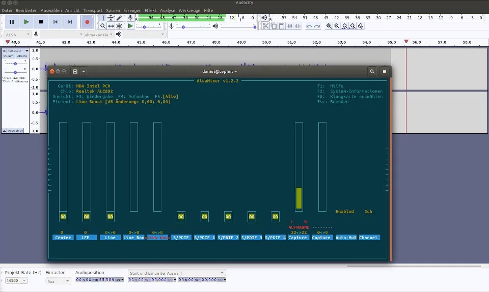 How to record analog audio on Linux goesZen • Linux goesZen