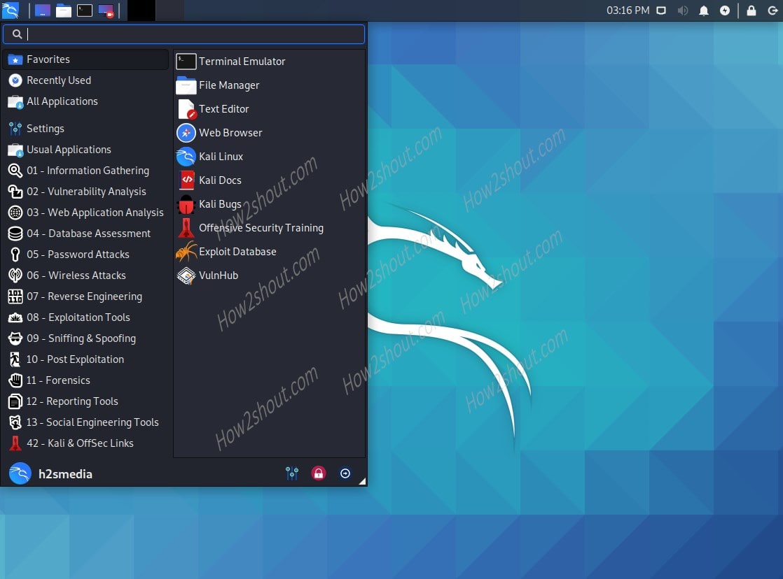 How to install Kali linux os 2020.2 on laptop or PC Linux Shout