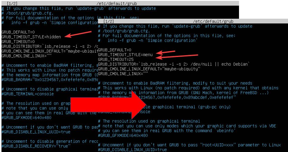 How to change the GRUB menu timeout at boot? Linux Shout