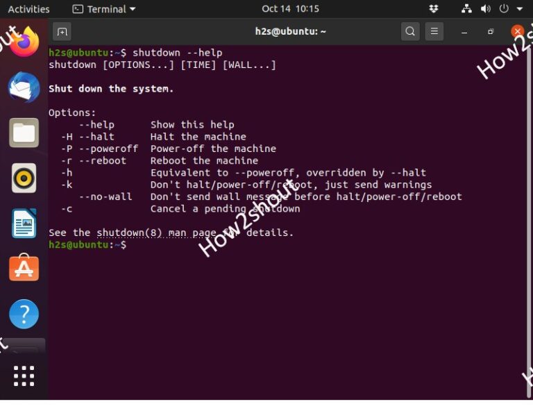 Different ways to shutdown Ubuntu Linux using command line Linux Shout